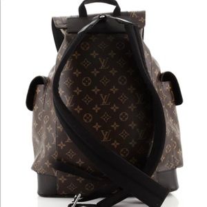 Christopher Backpack Macassar Monogram Canvas